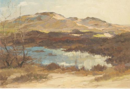 Louis Van Den Eynde (1881-1966): Duinen De Panne (75 x 60cm), Antiek en Kunst, Kunst | Schilderijen | Klassiek, Ophalen of Verzenden