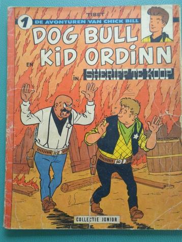 Chick Bill - Sheriff te Koop - 1e druk 1960 beschikbaar voor biedingen