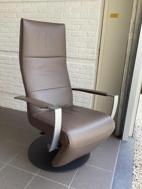 NIEUWSTAAT!Jori relax Idaho Multi-Move MAXI, Huis en Inrichting, Fauteuils, Zo goed als nieuw, Leer, Ophalen