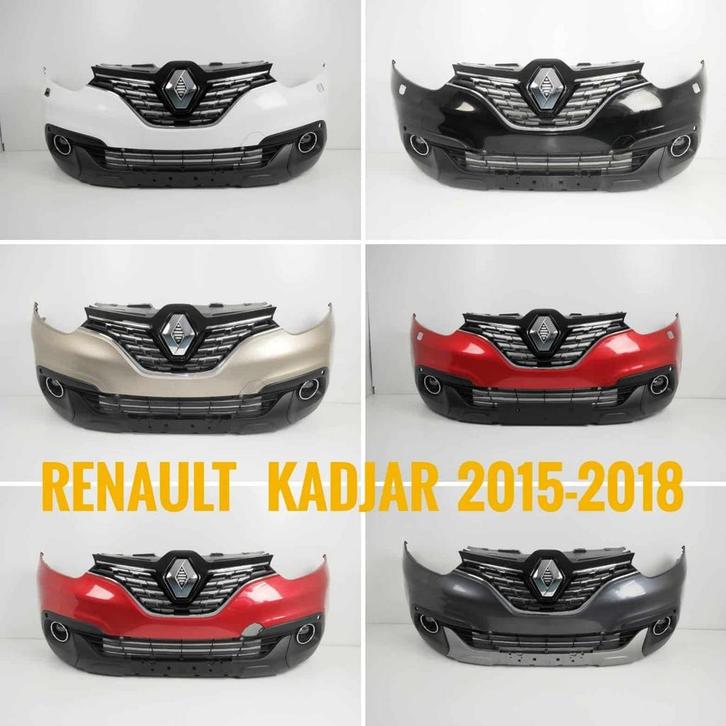 Diverse Bumper Renault Kadjar 2015-2019 Voorbumper, Auto-onderdelen, Carrosserie, Bumper, Voor, Gebruikt, Ophalen of Verzenden