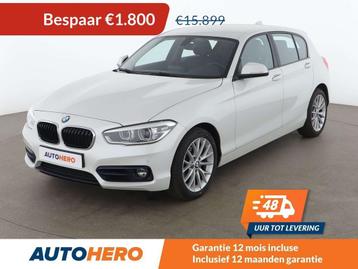 BMW 1 Serie 118 118d Sport Line (bj 2018) beschikbaar voor biedingen