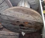 bobijn, haspel, tafel, Ophalen, Gebruikt, Rond, Hout
