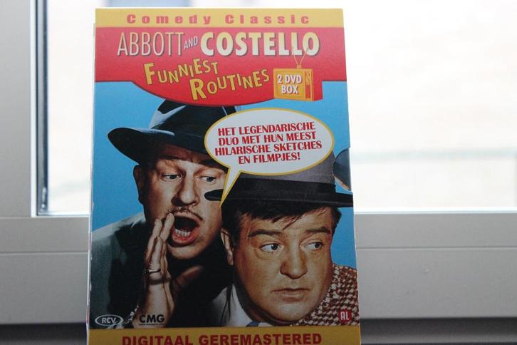 2DVD-BOX ABBOTT AND COSTELLO, Cd's en Dvd's, Dvd's | Komedie, Ophalen of Verzenden