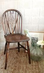 antieke stoel Windsor vintage stoel hout, Antiquités & Art, Curiosités & Brocante, Enlèvement