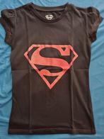 T-shirt superman dames, Comme neuf, Manches courtes, Taille 36 (S), Brun