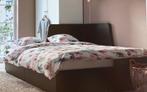 FLEKKE LOGEERBED ZWART, Ophalen, 90 cm, Zwart, 190 cm of minder