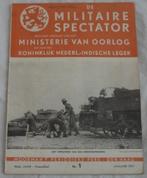 Maandblad de Militaire Spectator, Nr.1 Januari 1947, MvO.(1), Livre ou Revue, Armée de terre, Enlèvement ou Envoi