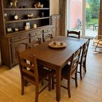 Ensemble table à manger + vaisselier en bois massif – Style, Huis en Inrichting, Ophalen, Gebruikt, Rustique, 6 tot 8 stoelen