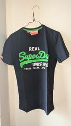 Superdry Blauwe T-Shirt (S), Neuf, Enlèvement ou Envoi, Bleu, Taille 46 (S) ou plus petite