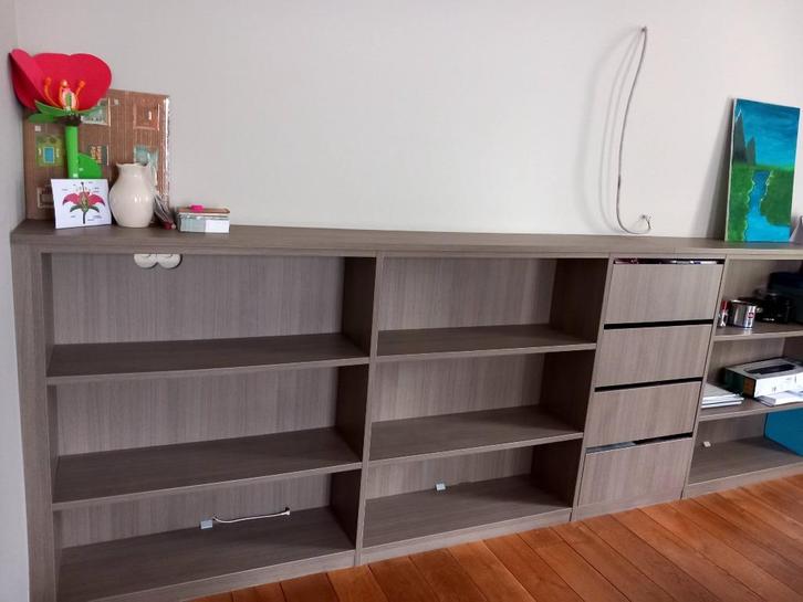 Boekenrek, dressoir, Huis en Inrichting, Kasten | Boekenkasten, Zo goed als nieuw, 200 cm of meer, 100 tot 150 cm, 25 tot 50 cm