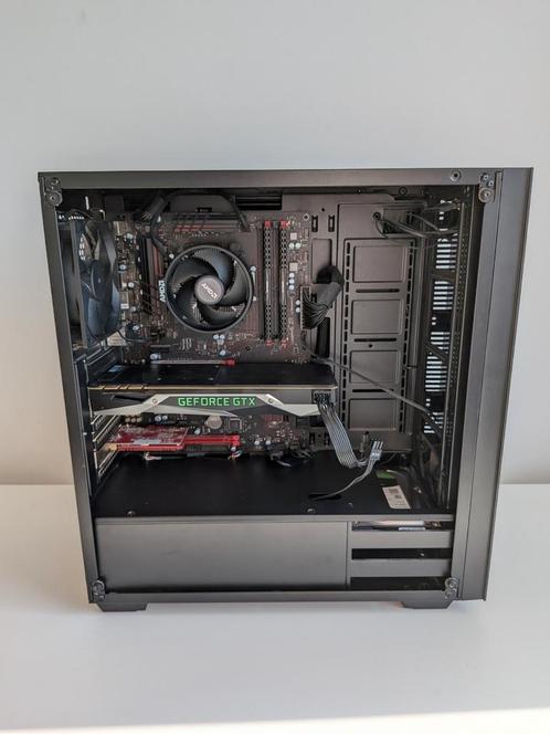 Ryzen 3 1200 gaming-pc + Nvidia GTX 1070 + SSD + harde schij, Computers en Software, Desktop Pc's, Gebruikt, 3 tot 4 Ghz, HDD