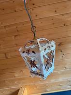 Keramieken vintage hanglamp – lantaarnstijl, Ophalen, Gebruikt