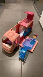 Barbie bus (incl toebehoren), Ophalen, Gebruikt
