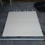 rolluik met motor 152x142 cm, Ophalen, Gebruikt, 100 tot 150 cm, Wit