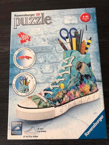 3D puzzel sneaker Ravensburger disponible aux enchères