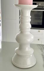 Keramische landelijke kandelaar groot formaat, Ophalen of Verzenden, Zo goed als nieuw, Kandelaar