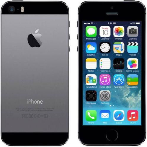 Apple iPhone 5S 32 GB Space Gray, Télécoms, Téléphonie mobile | Apple iPhone, Utilisé, 32 GB, Sans abonnement, Sans simlock, iPhone 5S