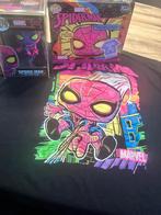 Spiderman blacklight Funko #652 & Shirt XL, Ophalen of Verzenden, Zo goed als nieuw