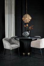 NIEUWE ARMSTOEL PTMD grijs of creme JENO stoel, Ophalen, Nieuw, Vijf, Zes of meer stoelen, Stof