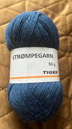 Wol Tiger sock yarn blauw, Ophalen of Verzenden, Nieuw