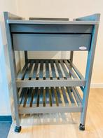 Troll luiertafel/verzorgingstafel met lade grijs, Kinderen en Baby's, Ophalen, Gebruikt