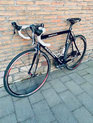 Koersfiets Merckx (shimano 105), Fietsen en Brommers, Gebruikt, Carbon, Heren, Meer dan 20 versnellingen