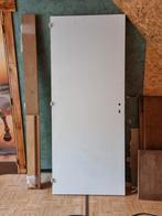 Schilderdeur nieuw 83cm/201cm met binnenkast,slot,sleutel, Doe-het-zelf en Bouw, Deuren en Vliegenramen, Ophalen, Nieuw, Hout
