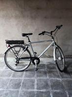 Vélo électrique Minerva 28 pouces pour homme - Argent, Vélos & Vélomoteurs, Vélos électriques, Comme neuf, Enlèvement, 50 km par batterie ou plus