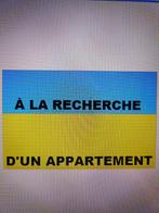 À LA RECHERCHE  D'UN APPARTEMENT, Immo, Chambre recherche