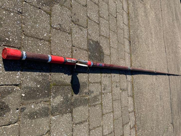 Vislijn Daiwa glas constr. 6m + mat., Watersport en Boten, Hengelsport | Algemeen, Gebruikt, Vislijn, Ophalen
