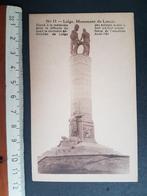 Kleine Erekaart Carte d'Honneur Liège Monument de Loncin, Ophalen of Verzenden, 1920 tot 1940, Ongelopen, Luik