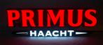 Lichtreclame Belgisch biermerk “Primus Haacht”, Ophalen of Verzenden, Gebruikt, Metaal