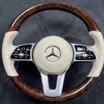 Mercedes stuur beige creme hout, Auto-onderdelen, Ophalen of Verzenden, Nieuw, Mercedes-Benz