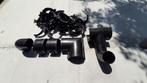 Accessoires voor bruine pvc-dakgoten, Ophalen, Gebruikt, PVC, Dakgoot