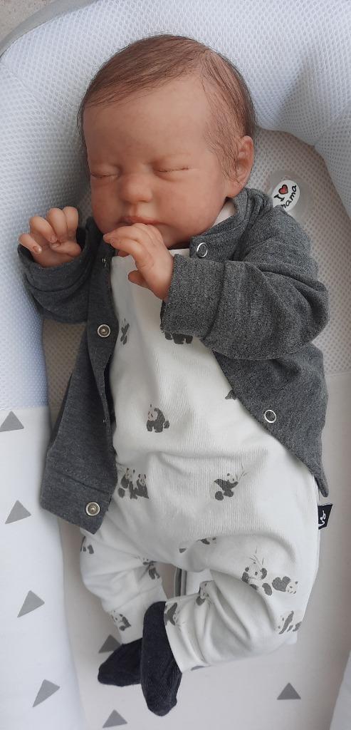 Reborn baby Mireya Sheila Mrofka, Verzamelen, Poppen, Nieuw, Babypop, Levensecht of Reborn, Ophalen of Verzenden