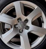 4 Originele AUDI velgen met banden Maat 225 55 R16, Auto-onderdelen, Banden en Velgen, Ophalen, 16 inch, Banden en Velgen, 225 mm