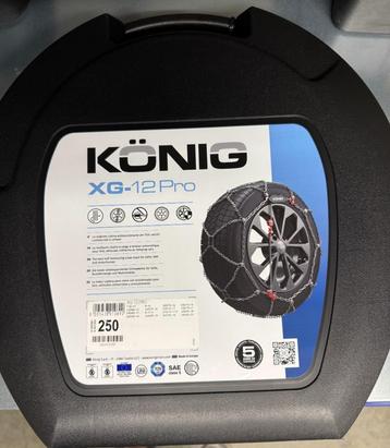 Sneeuwkettingen König XG-12 PRO (voor 235-245) beschikbaar voor biedingen