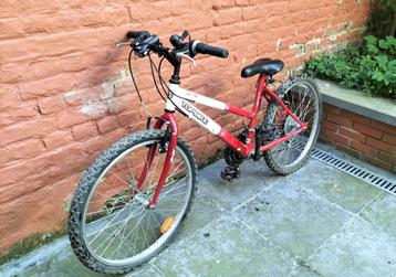 Vélo rouge beschikbaar voor biedingen