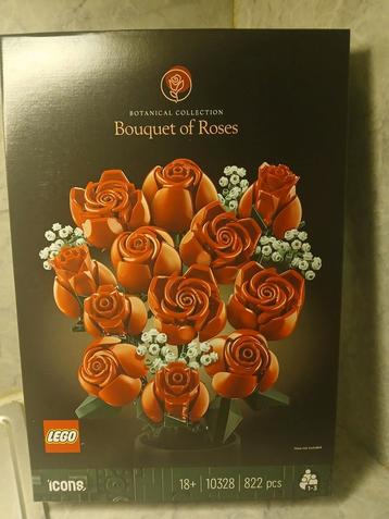 lego icons botanical 10328 bouquet of roses