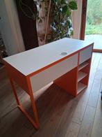 Bureau enfant ikea orange, Ophalen, Gebruikt, Bureau
