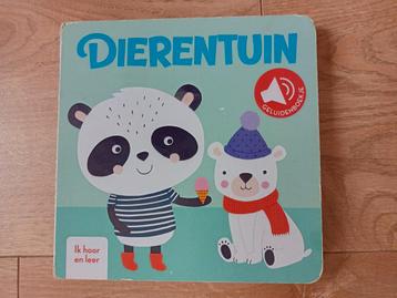 Geluidenboekje De dierentuin. beschikbaar voor biedingen