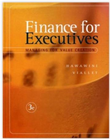 Finance for Executives: Managing for Value Creation  beschikbaar voor biedingen