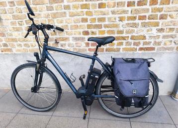 Electrishe herenfiets middenmotor raleigh stoker impulse  beschikbaar voor biedingen