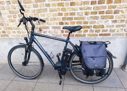 Electrishe herenfiets middenmotor raleigh stoker impulse, Fietsen en Brommers, Elektrische fietsen, Gebruikt, Overige merken, 51 tot 55 cm