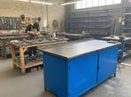 werkbank / werkkast staal, Doe-het-zelf en Bouw, Ophalen, Gebruikt, 170 cm of meer