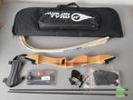Recurveboog voor volwassenen 66 32 lb met accesoires, Sport en Fitness, Handboogschieten, Ophalen, Zo goed als nieuw, Recurveboog