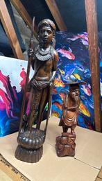 Houten beelden, Ophalen