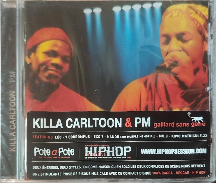 Killa Carltoon & PM Gaillard sans gêne NEW, Cd's en Dvd's, Cd's | Jazz en Blues, Nieuw in verpakking, Ophalen of Verzenden
