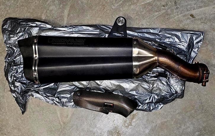 REMUS 8 GOEDGEKEURD MET VERWIJDERBAAR SCHOT, Motoren, Accessoires | Overige, Nieuw, Ophalen of Verzenden