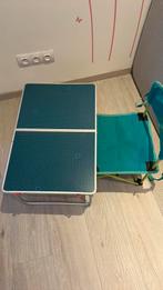 Picknick tafeltje en stoeltje voor kindjes, Enlèvement, Utilisé, Chaise de camping